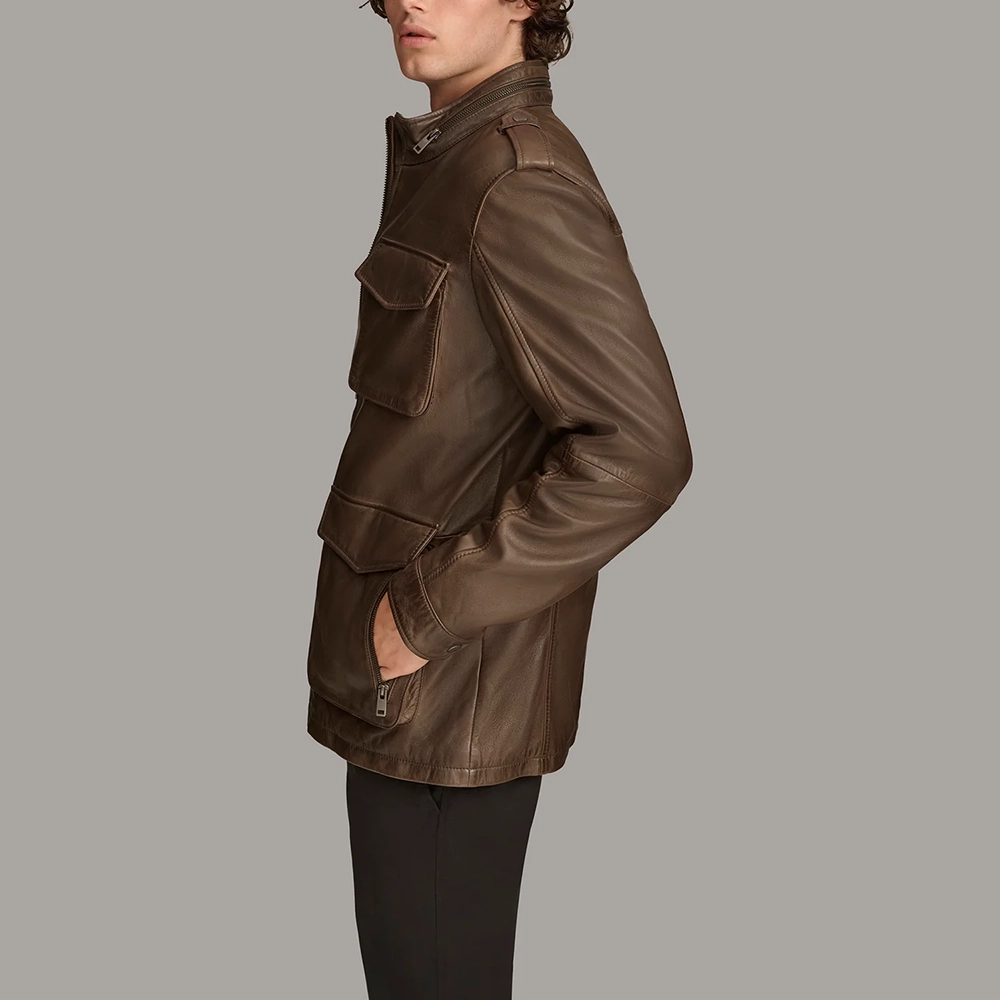 Baigie Field Leather Jacket
